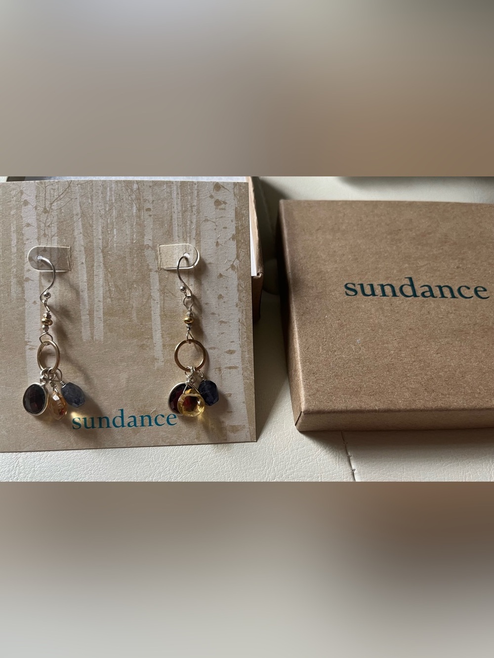 Sundance Dangle Jeweled Earrings
